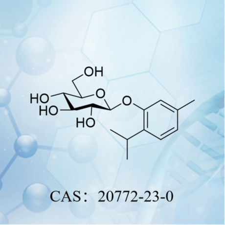 百里酚 β-D-吡喃葡萄糖苷     CAS：20772-23-0