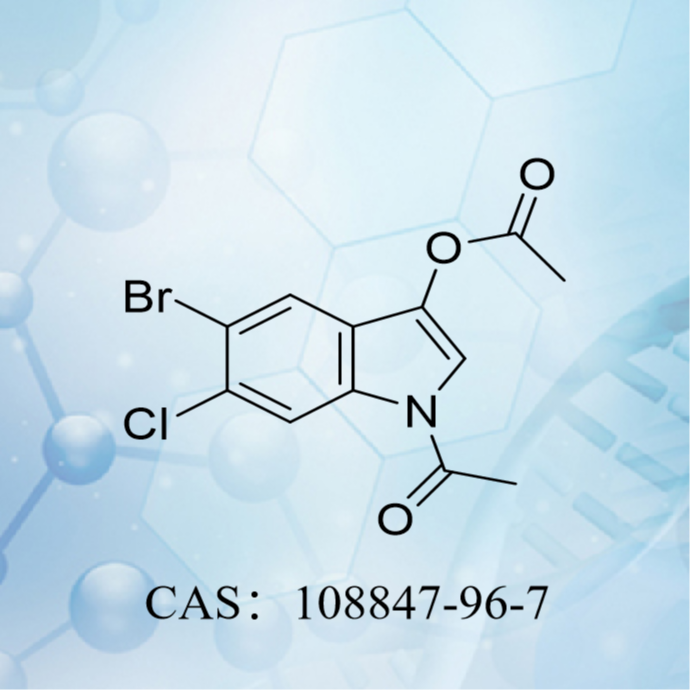 5-溴-6-氯吲哚-1,3-二乙酸酯   CAS：108847-96-7