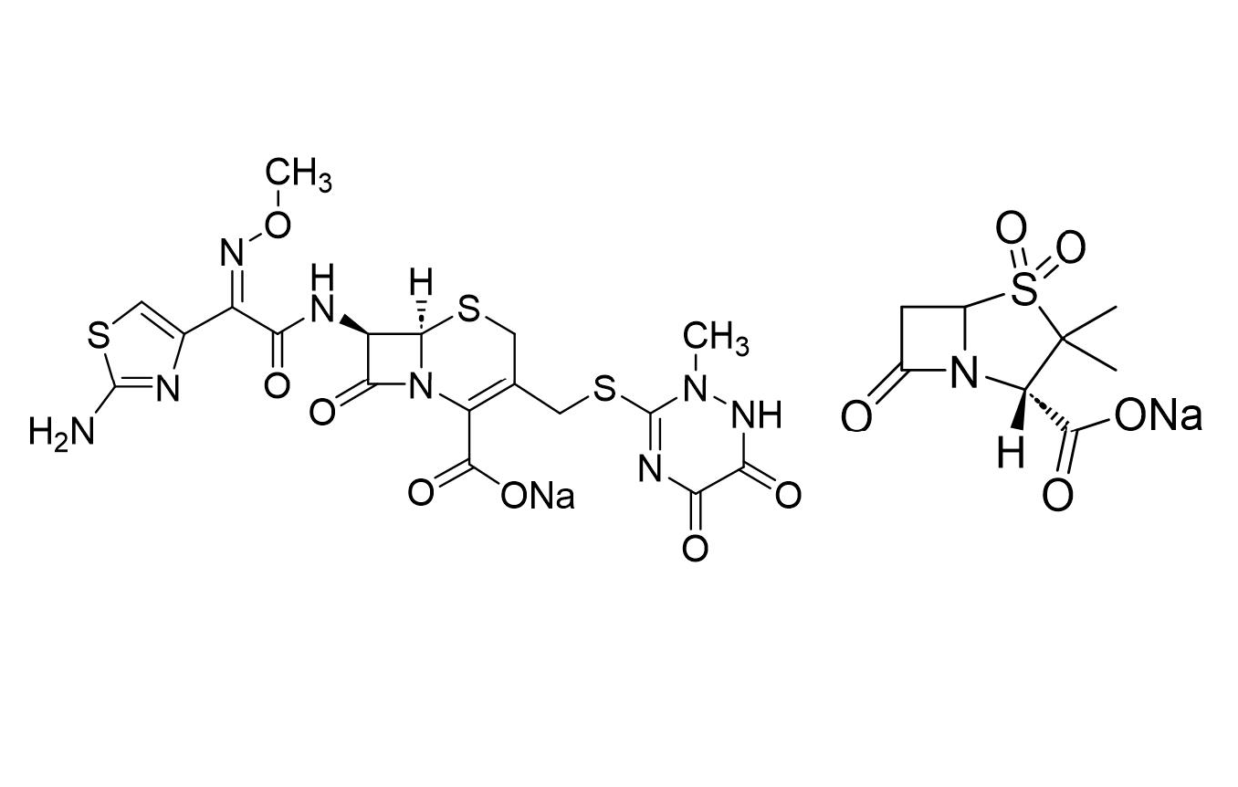 Ceftriaxone Sodium and Sulbactam Sodium（2:1）