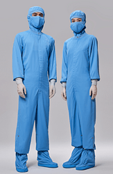 潔凈衣褲二連服