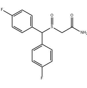 LAUFLUMIDE，2-[[Bis(4-fluorophenyl)methyl]sulfinyl]acetamide