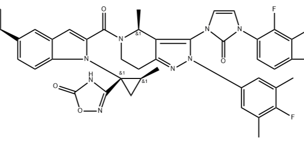 奧格列龍半鈣鹽