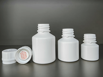 HDPE medicinal package bottle