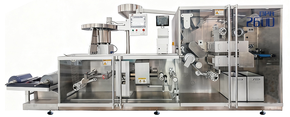 DPH260D (Tri-Servo) / Q (Full-Servo) Aluminum-Aluminum and Aluminum-Plastic Blister Packaging Machine