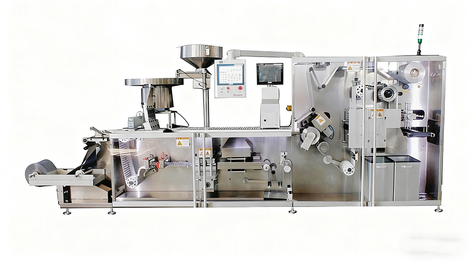 Tri-Servo Aluminum-Aluminum and Aluminum-Plastic Blister Packaging Machine