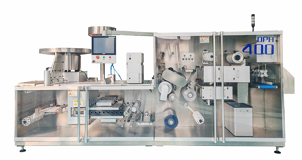 DPH400D (Triple Servo) / Q (Full Servo) Aluminum-Aluminum and Aluminum-Plastic Blister Packaging Machine