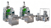 DXDK950-ZH150 granule/powder/liquid strip bag packaging production line (strip bag packaging machine cartoned machine)