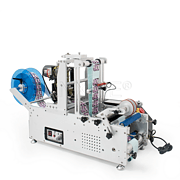 Semi-Automatic Round Bottle Label Applicator Machine T-41311