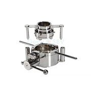 Split butterfly valve