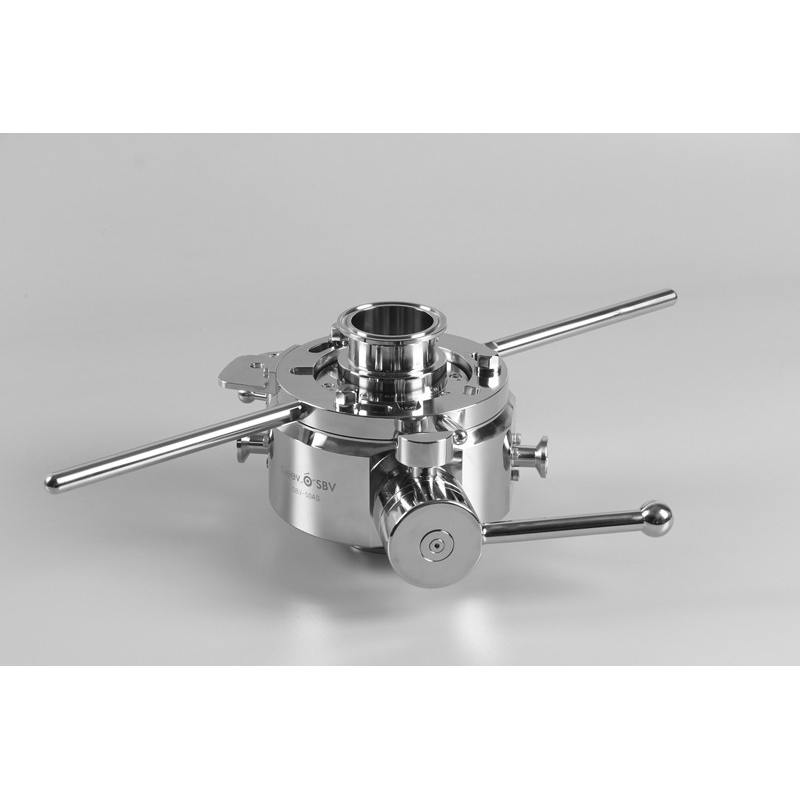 Split butterfly valve, OEB5, with CIP/SIP function