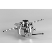 Split butterfly valve, OEB5, with CIP/SIP function