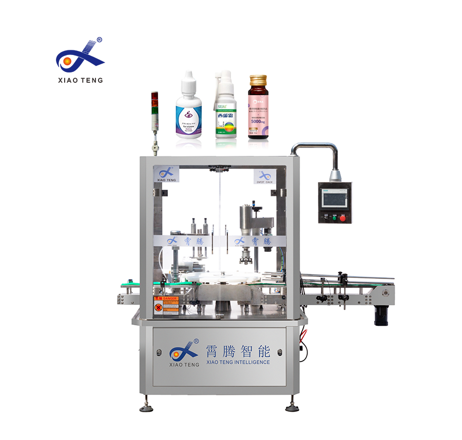 Fully Automatic Rotary Type Plastic Screw Cap Capping Machine