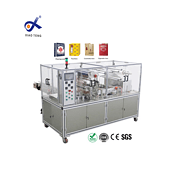 Type Adjustable Cellophane 3D Overwrapping Machine with Tear Tape: Versatile Wrapping for Cosmetic/Pharma Boxes