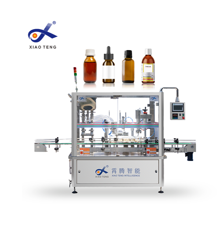 Fully Automatic Rotary Type Plastic Screw Cap Capping Machine