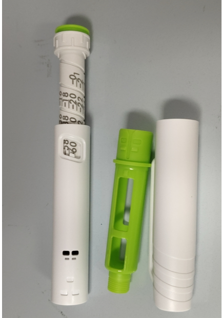 Disposable injection pen for tirzepatide