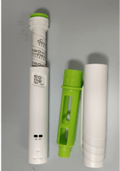 Disposable injection pen for tirzepatide