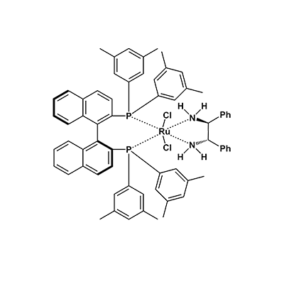 Dichloro{(S)-(-)-2,2'-bis[di(3,5-xylyl)phosphino]-1,1'-binaphthyl}[(1S,2S)-(-)-1,2-diphenylethylenediamine]ruthenium(II)