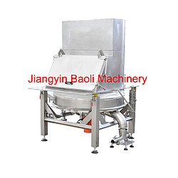 Stainless steel dust-free feeding and unloading machine