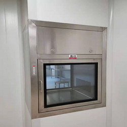 传递窗安装位置对洁净效果的影响