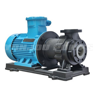 High Temperature Banana Oil Magnetic Coupling Pump Set for Diesel Fuel