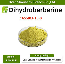 High Purity Dihydroberberine CAS 483-15-8 Bulk Dihydroberberine powder food grade 1,7-Dimethylxanthine in stock