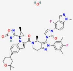 Orforglipronhemicalciumhydrate