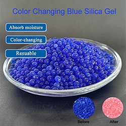 1kg Blue Silica Gel Beads Moisture Absorber