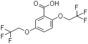 2，5-双（2，2，2-三氟乙氧基）苯甲酸