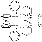 [1,1´-双(二苯基膦)二茂铁]二氯化钯二氯甲烷络合物