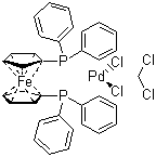 [1,1′-雙(二苯基膦)二茂鐵]二氯化鈀二氯甲烷絡(luò)合物