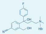 4-[4-(二甲氨基）-1-（4-氟苯基）-1-羟丁基]-3-羟甲基苯腈氢溴酸盐