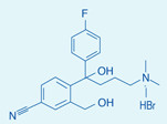 4-[4-(二甲氨基）-1-（4-氟苯基）-1-羥丁基]-3-羥甲基苯腈氫溴酸鹽