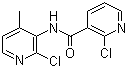 2-氯-N-(2-氯-4-甲基吡啶-3-基)烟酰胺