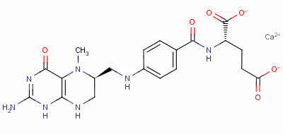  L-5-Methyltetrahydrofolate calcium