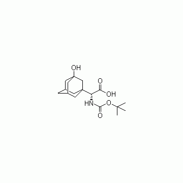 N-叔丁氧羰基-3-羟基-1-金刚烷基-D-甘氨酸（Cas No.:361442-00-4 ）