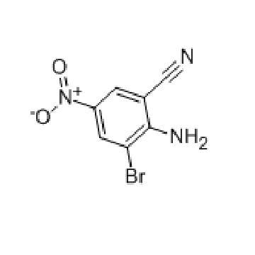 2-氰基-4-硝基-6-溴苯胺 2-Amino-3-bromo-5-nitrobenzonitrile