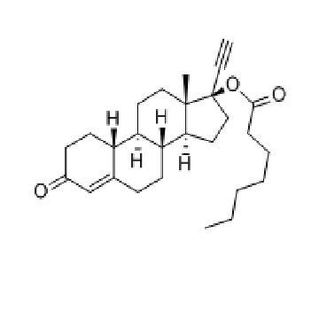 庚酸炔诺酮  17alpha-Ethynyl-19-nortestosterone 17-heptanoate