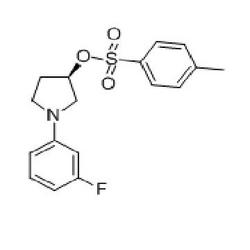 馬波沙星  3-Pyrrolidinol, 1-(3-fluorophenyl)-, 3-(4-methylbenzenesulfonate), (3R)-