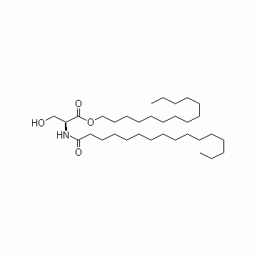 N-(1-Oxohexadecyl)-L-serine tetradecyl ester