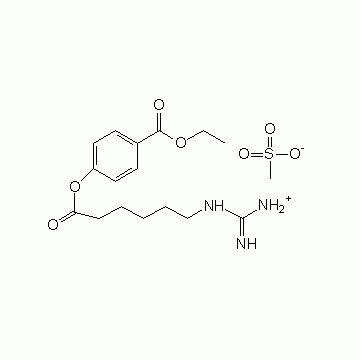 甲磺酸加貝酯