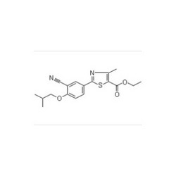 2-[3-cyano-4-(2-methylpropoxy)phenyl]-4-methyl-5-thiazolecarboxylicacid ethyl ester      