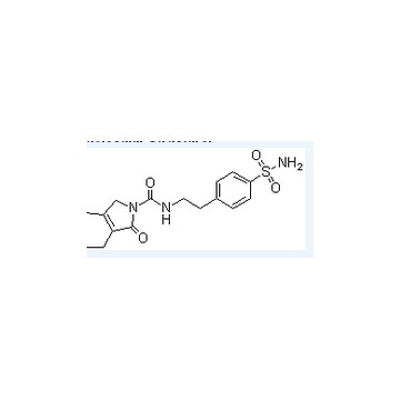 4-[2-(3-Ethyl-4-Methyl-2-Oxo-3-Pyrroline-1-Carboxamido)Ethyl]Benezenesulfonamide   
