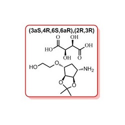 替卡格雷中间体异构体：2-(((3aS,4R,6S,6aR)-6-amino-2,2-dimethyltetrahydro-3aH-cyclopenta[d][1,3]dioxol-4-yl)oxy)