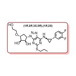 替卡格雷中间体异构体：(1R,2R,3S,5R)-3-(7-(((1R,2S)-2-(3,4-difluorophenyl)cyclopropyl)amino)-5-(propylthio)-3H-[