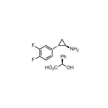 替卡格雷中間體：(1R,2S)-2-(3,4-二氟苯基)環(huán)丙胺 (R)-扁桃酸鹽