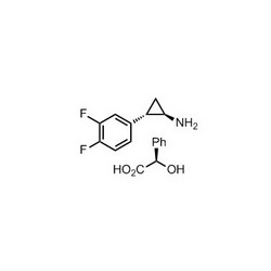 替卡格雷中間體：(1R,2S)-2-(3,4-二氟苯基)環(huán)丙胺 (R)-扁桃酸鹽