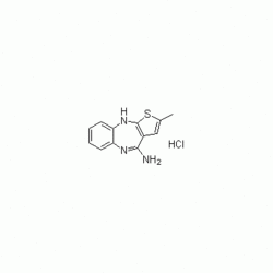 4-Amino-2-methyl-10H-thieno(2,3-b)(1,5) benzodiazepine HCl (TBD)