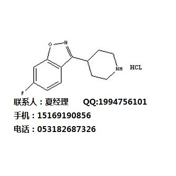 伊潘立酮中间体 6-氟-3-哌啶-4-基-1,2-苯并异唑盐酸盐 CAS:84163-13-3