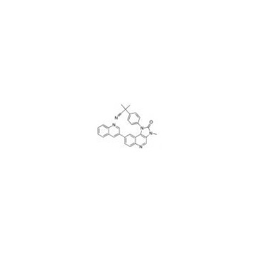 2-甲基-2-[4-[3-甲基-2-氧代-8-(喹啉-3-基)-2,3-二氢咪唑并[4,5-C]喹啉-1-基]苯基]丙腈