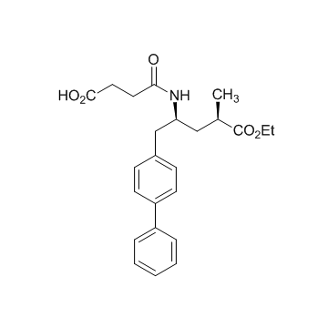 4-(((2S,4R)-1-([1,1'-biphenyl]-4-yl)-5-ethoxy-4-methyl-5-oxopentan-2-yl)amino)-4-oxobutanoic acid